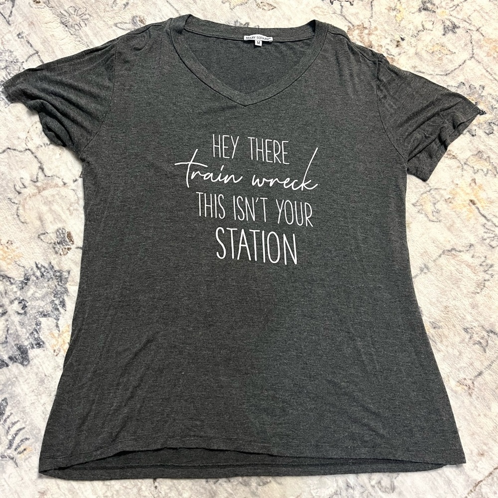 Woman’s medium V neck T-shirt